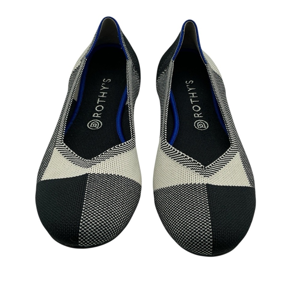 Rothy's Black and White Women's Flats - Picture 8 of 8